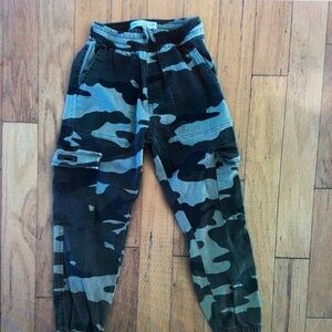 Camo Cargo Kids Joggers